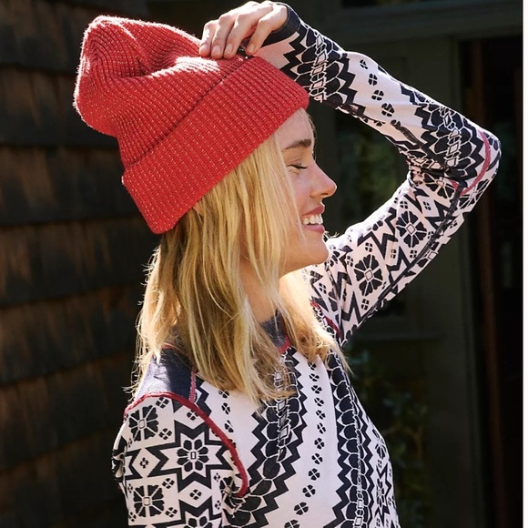 Free People Myoko Jacquard Layer Top - Picture 2 of 4